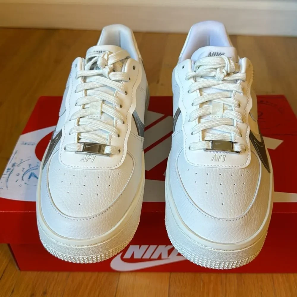 Nike Air Force 1 Platform Womens DJ9946-101 - Picture 5 of 7